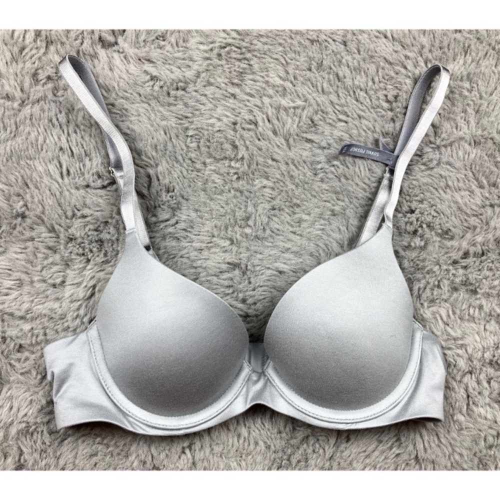 Aerie sunnie silver push up bra 32 A